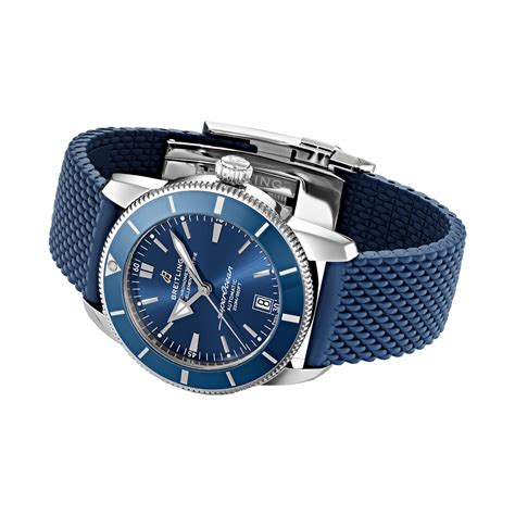 breitling superocean straps|Breitling Superocean heritage rubber strap.